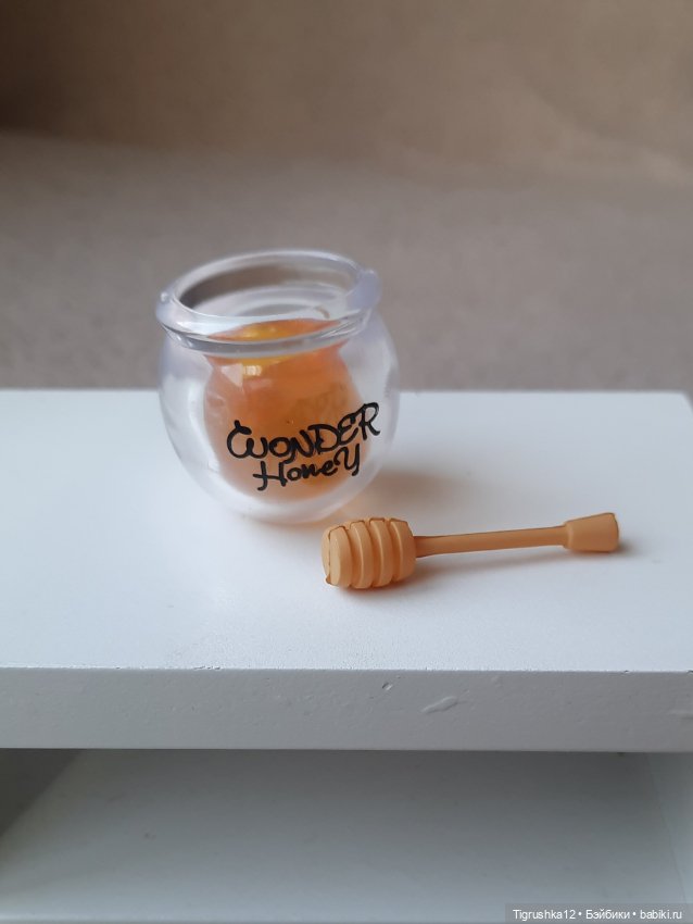 Горшочек с мёдом — Миниатюра для кукол (фото 3)