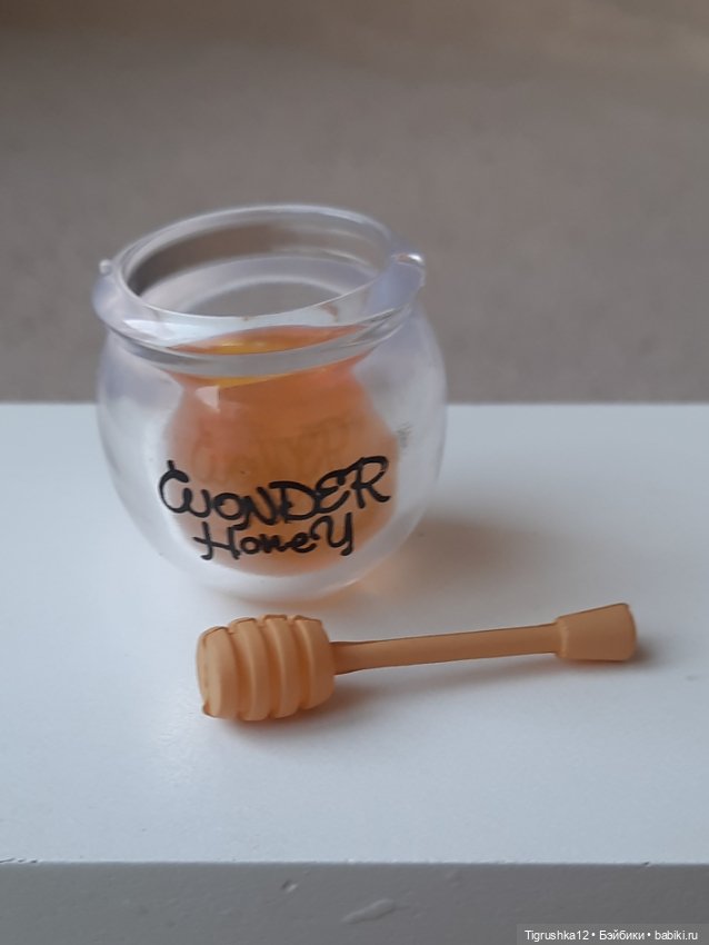 Горшочек с мёдом — Миниатюра для кукол (фото 2)