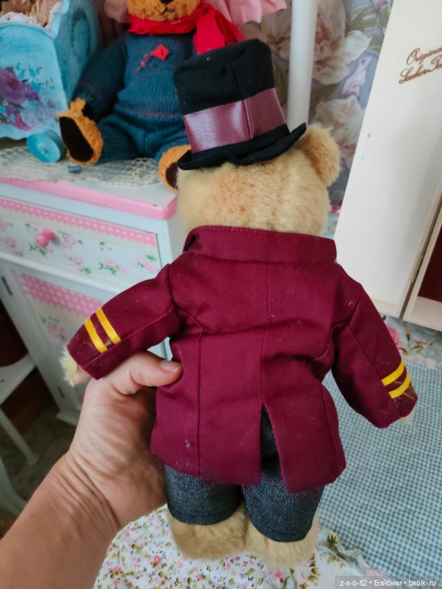 Мишка в домике — Авторские игрушки (фото 3)