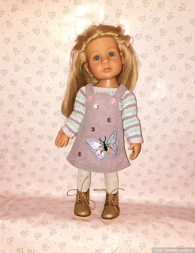 Сарафан вельвет микро для готц литтл кидс gotz little kids 36