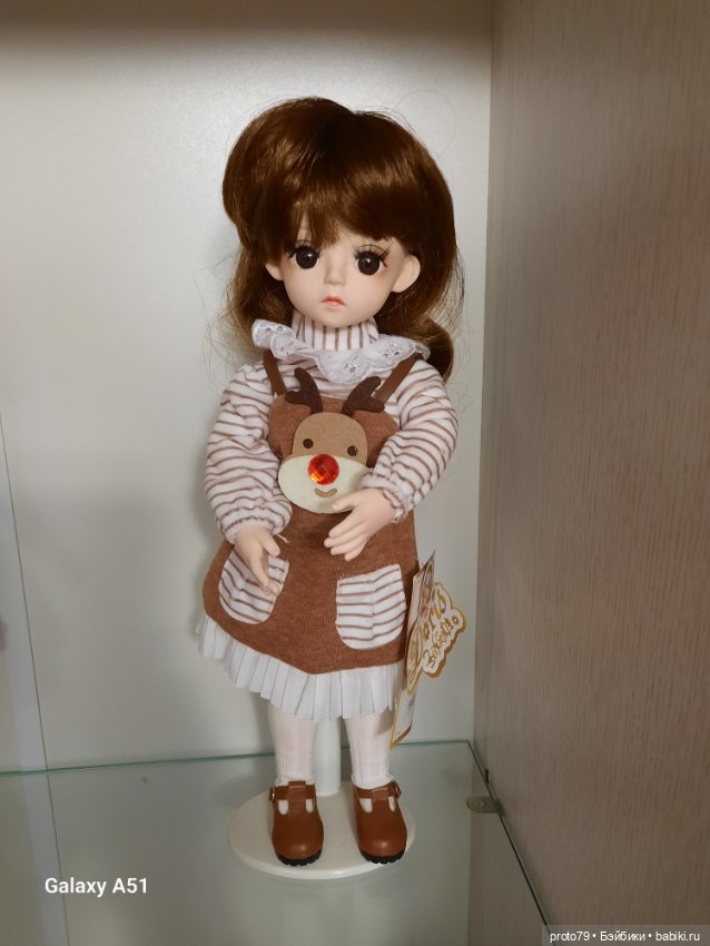 Шарнирная девочка Дорис — Шарнирные куклы (не BJD) (фото 3)