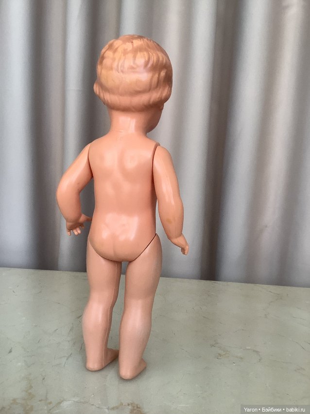 Маленькая антикварная кукла Schildkrot -Германия,50-е годы (фото 6)