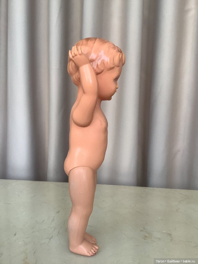 Маленькая антикварная кукла Schildkrot -Германия,50-е годы (фото 7)