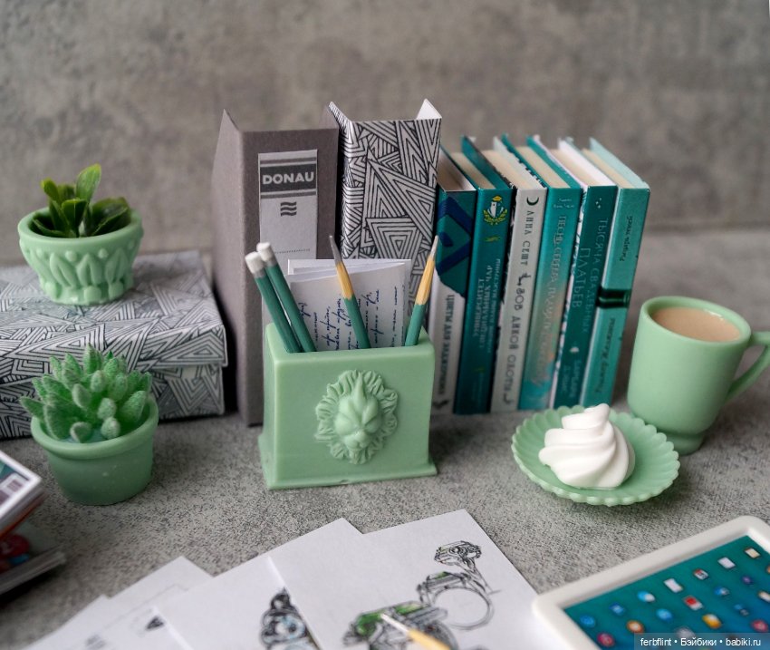 Интерьерный набор № 5 (масштаб 1:6) (фото 3)