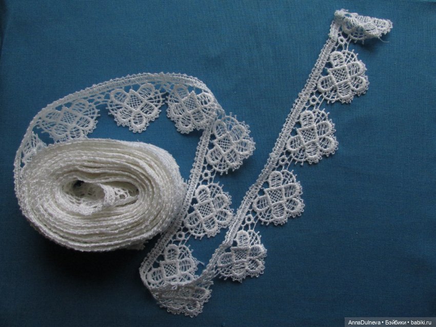 Кружево (гипюр) — Другое для антикварных кукол