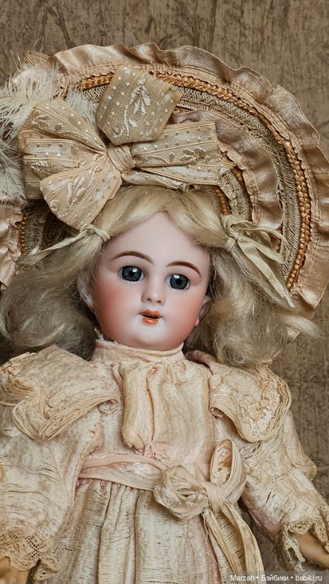 Антикварная француженка DEP редкого кабинетного размера (фото 2)