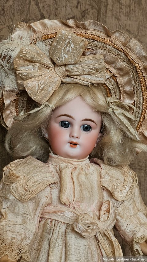 Антикварная француженка DEP редкого кабинетного размера (фото 3)