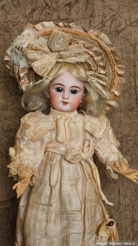 Антикварная француженка DEP редкого кабинетного размера (фото 4)