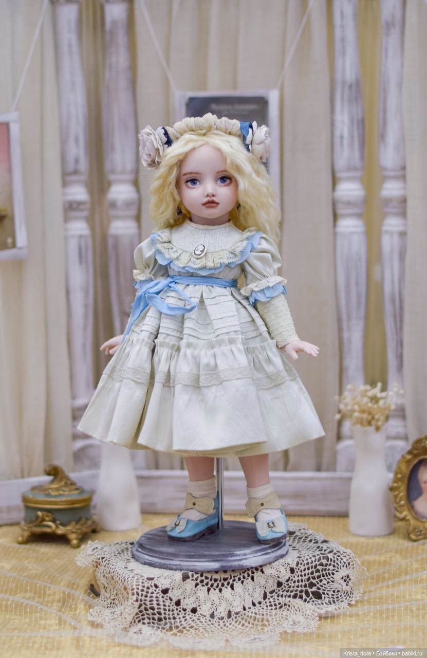 Кукла фарфоровая Аника — Авторские куклы (фото 4)