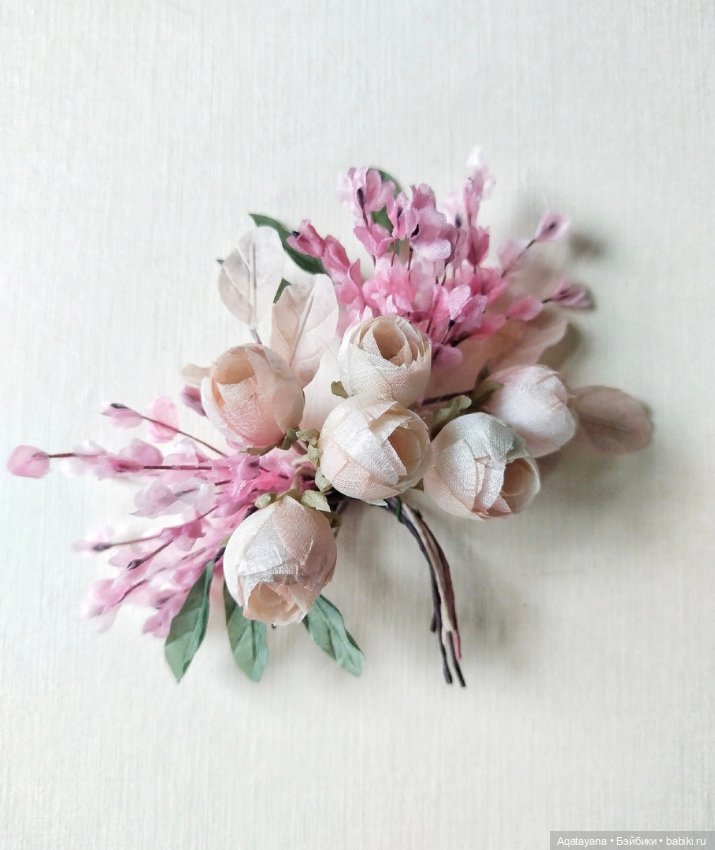Цветы ручной работы — Другое для антикварных кукол (фото 2)
