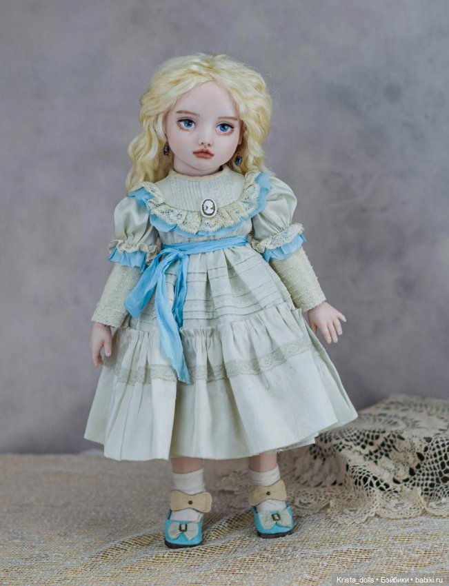 Кукла фарфоровая Аника — Авторские куклы (фото 5)
