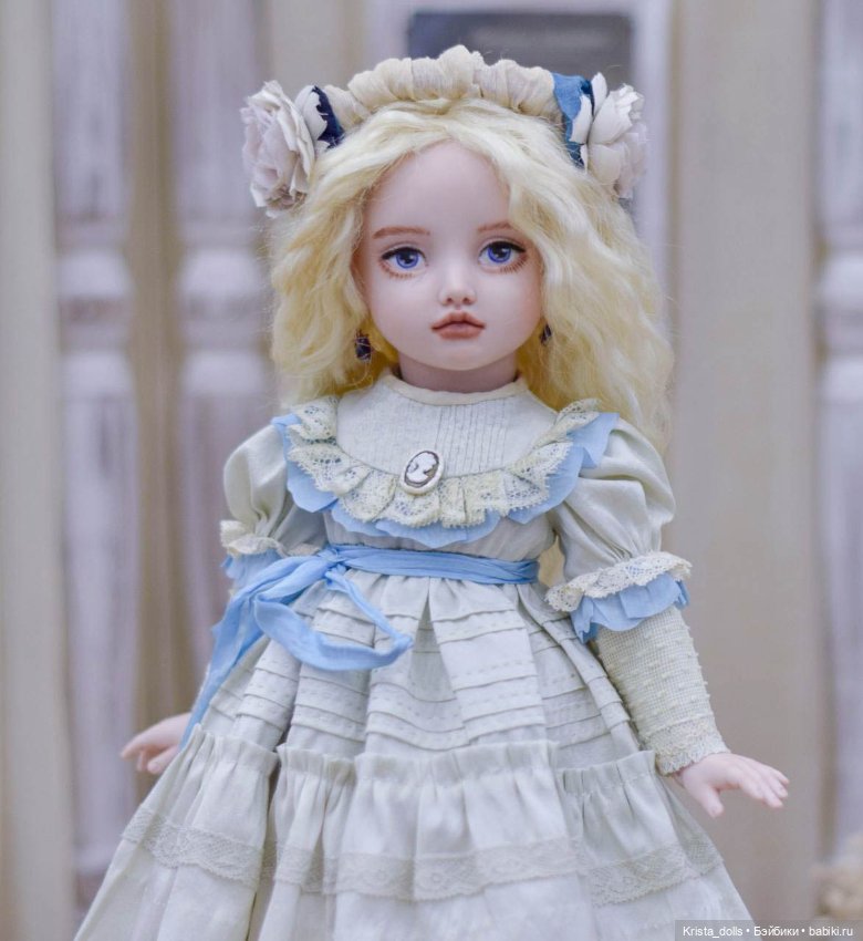 Кукла фарфоровая Аника — Авторские куклы (фото 2)