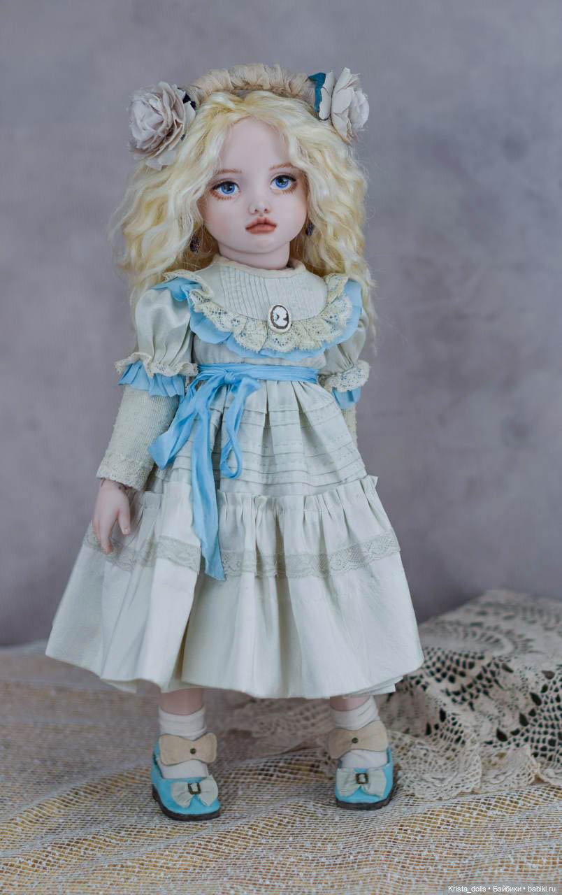 Кукла фарфоровая Аника — Авторские куклы (фото 6)