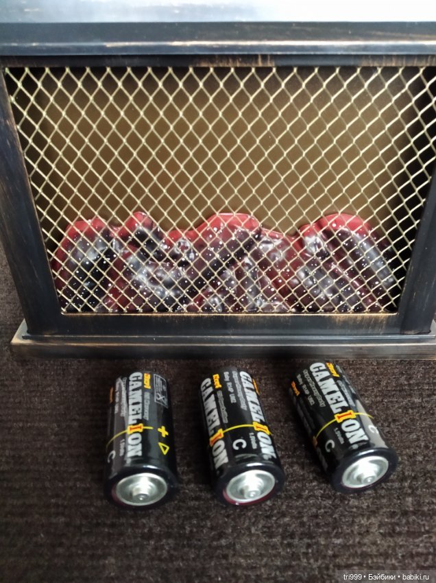 Камин — Кукольная мебель (фото 3)