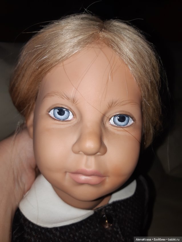 Коллекционная кукла Sigikid ручной работы (фото 8)