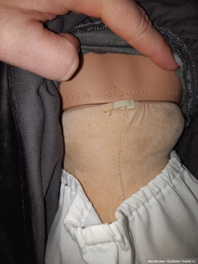 Коллекционная кукла Sigikid ручной работы (фото 6)