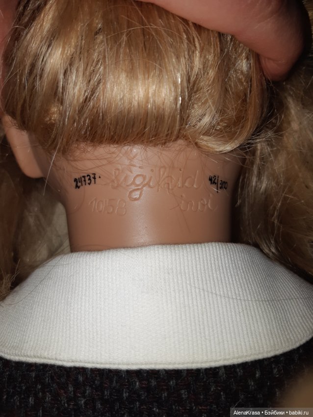 Коллекционная кукла Sigikid ручной работы (фото 7)