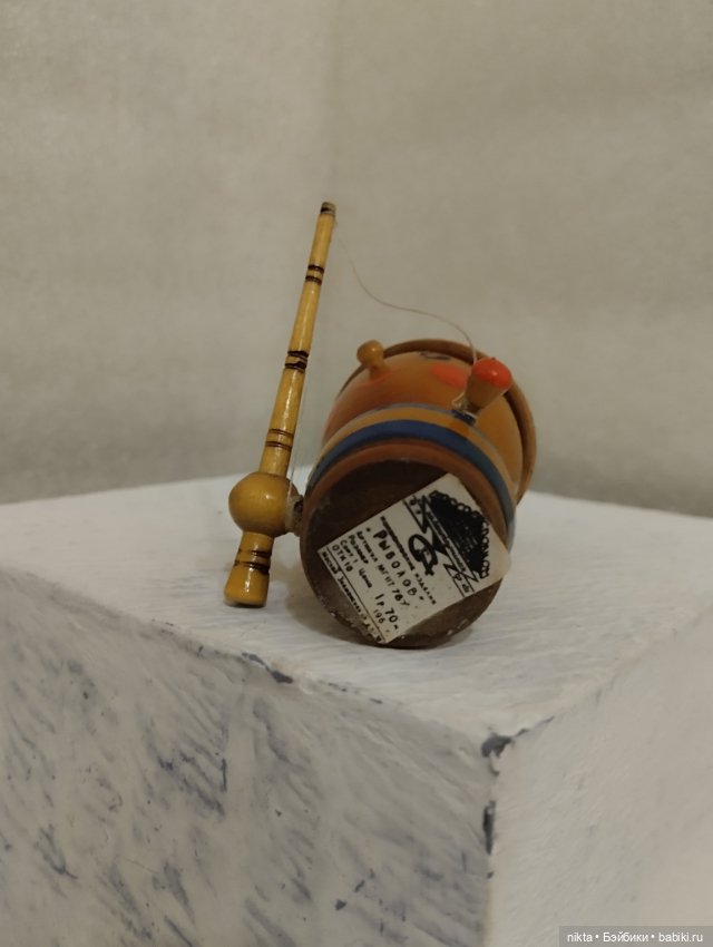 Сувенир СССР Рыболов — Винтажные куклы и игрушки детства (фото 5)