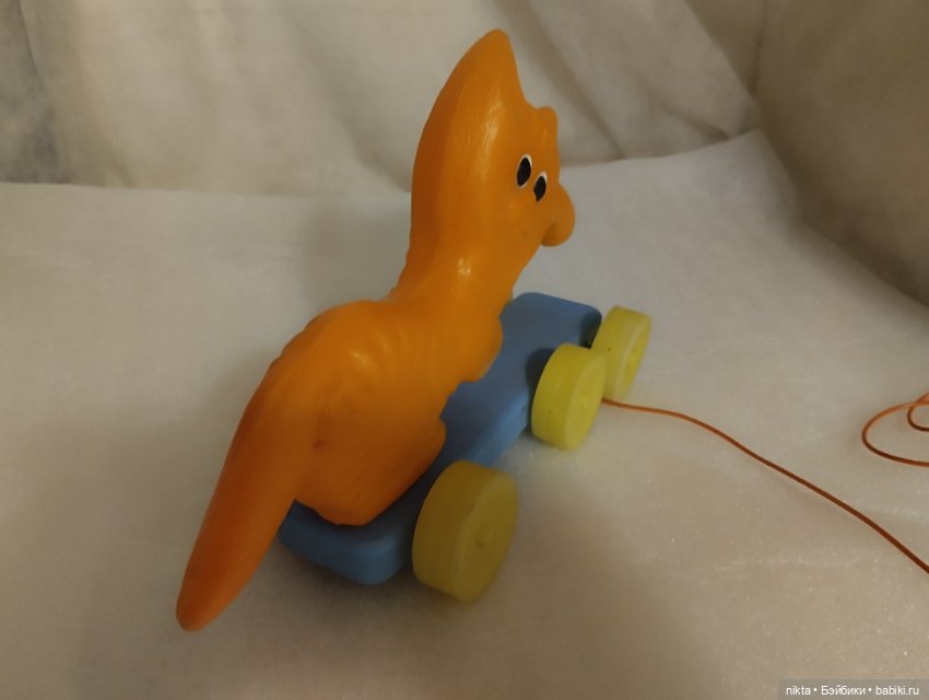 Игрушка - каталка СССР — Винтажные куклы и игрушки детства (фото 2)