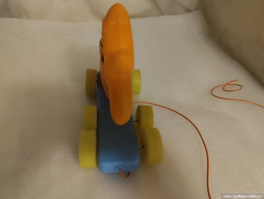 Игрушка - каталка СССР — Винтажные куклы и игрушки детства (фото 4)