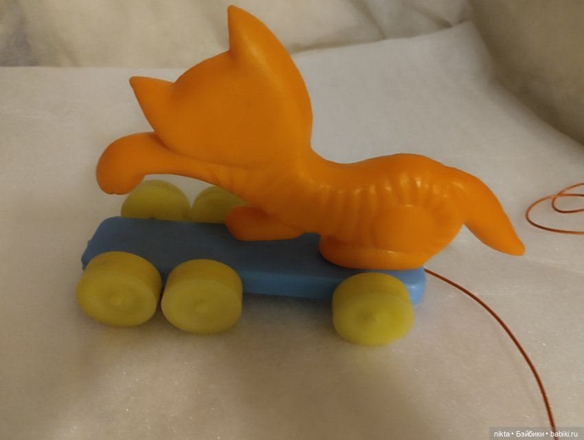 Игрушка - каталка СССР — Винтажные куклы и игрушки детства (фото 3)