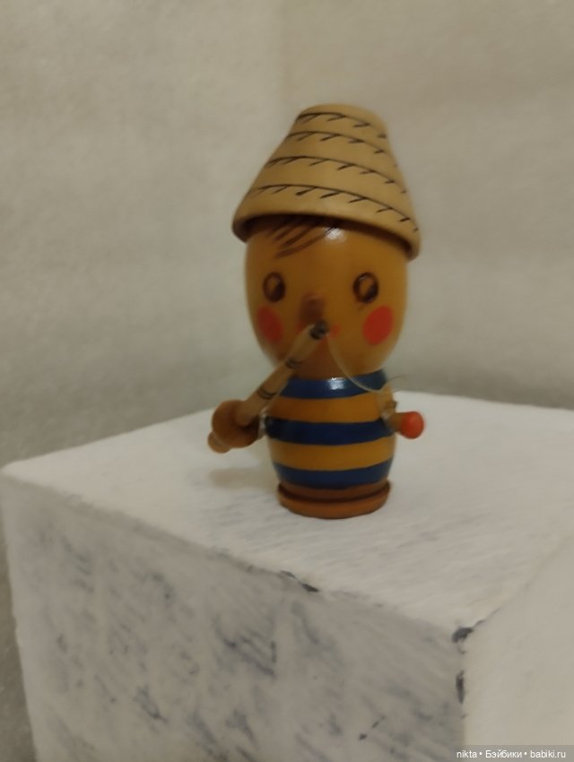 Сувенир СССР Рыболов — Винтажные куклы и игрушки детства