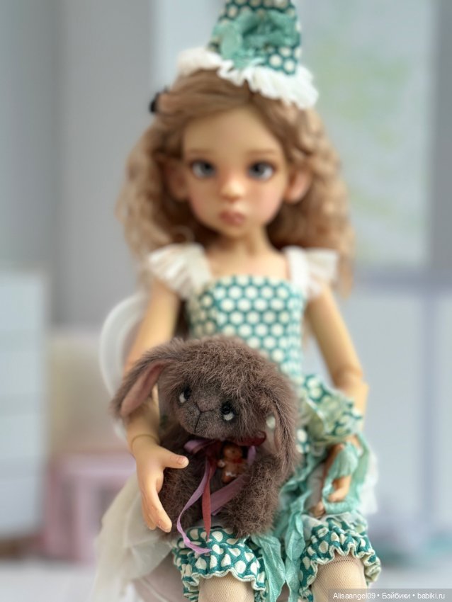 Заяц,игрушка для кукол — Авторские игрушки (фото 3)