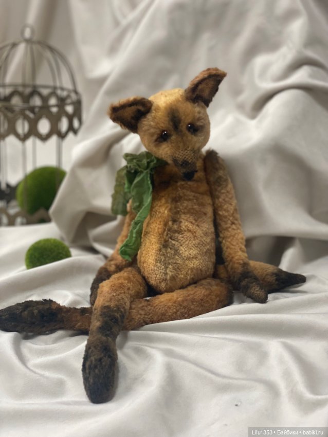 Тедди лис Флинт — Авторские игрушки (фото 5)