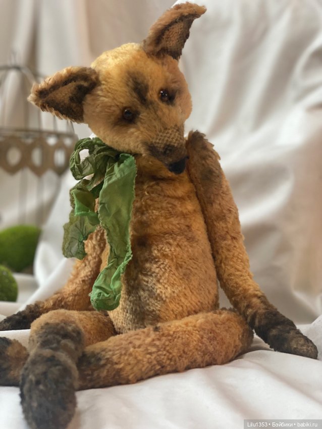 Тедди лис Флинт — Авторские игрушки (фото 2)