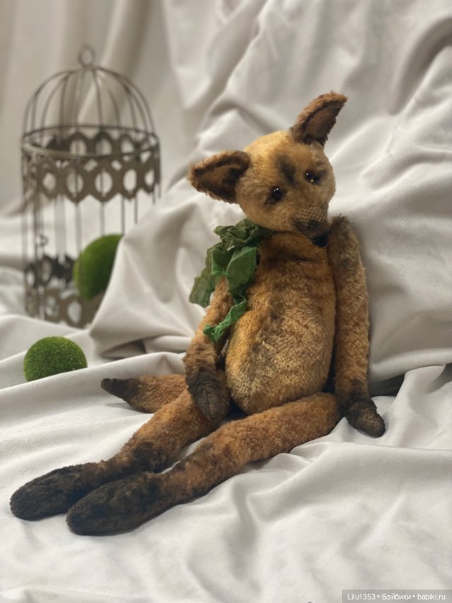 Тедди лис Флинт — Авторские игрушки (фото 8)