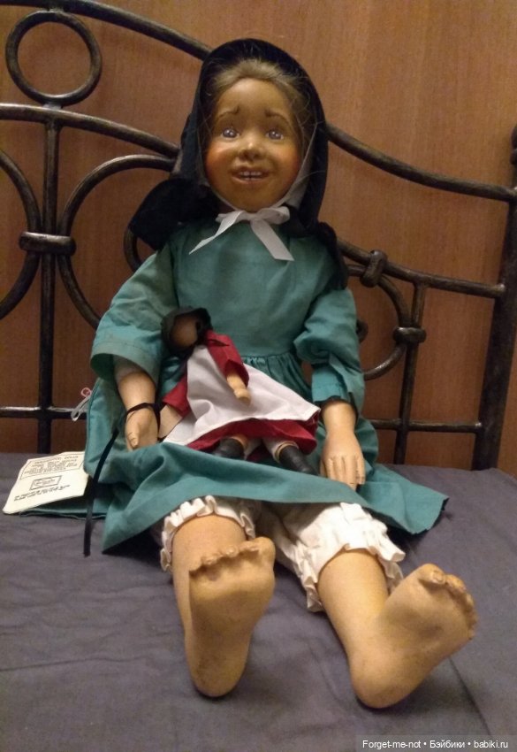 Резная деревянная кукла Амиш Brunswood (фото 6)