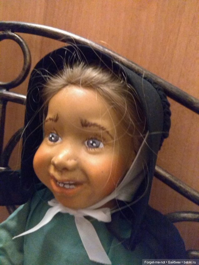 Резная деревянная кукла Амиш Brunswood (фото 4)