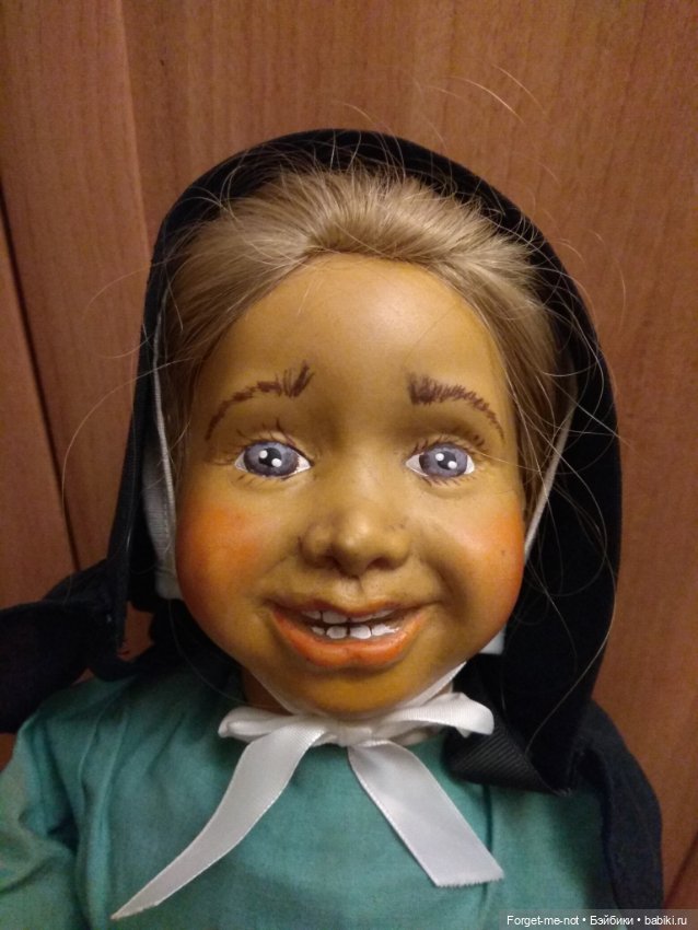 Резная деревянная кукла Амиш Brunswood