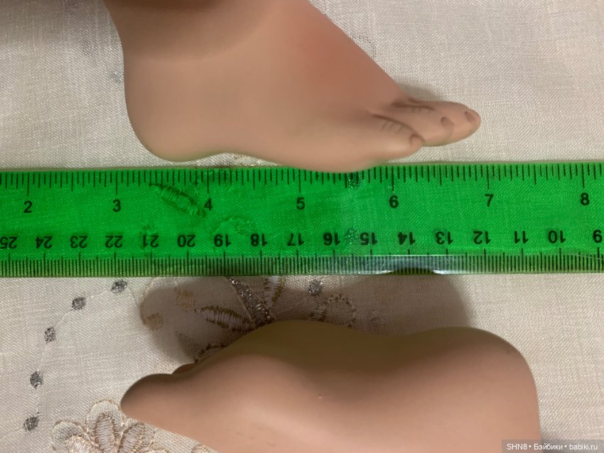 Красивые большие парные фарфоровые ножки (фото 5)