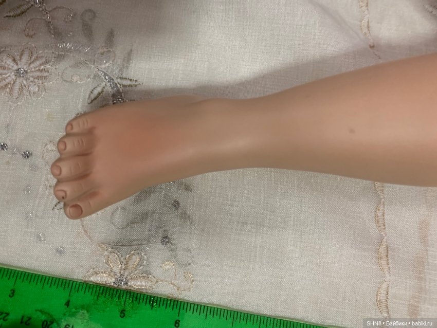 Красивые большие парные фарфоровые ножки (фото 3)