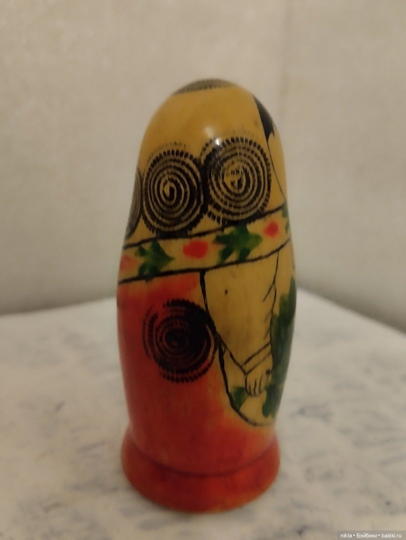 Матрёшка СССР — Винтажные куклы и игрушки детства (фото 4)