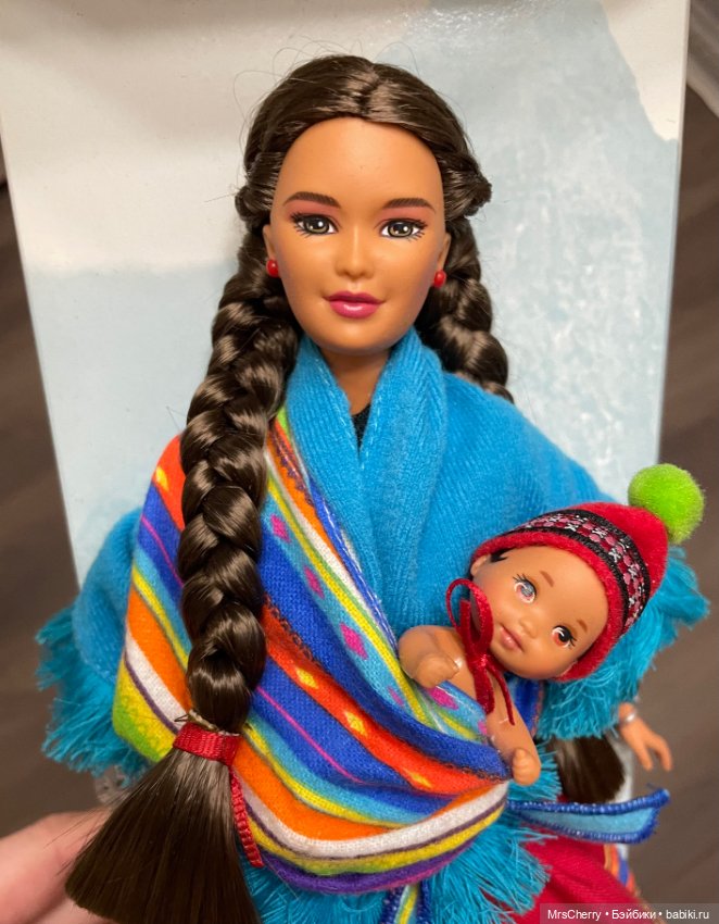 Барби Перуанка с малышом / Peruvian Barbie (фото 9)