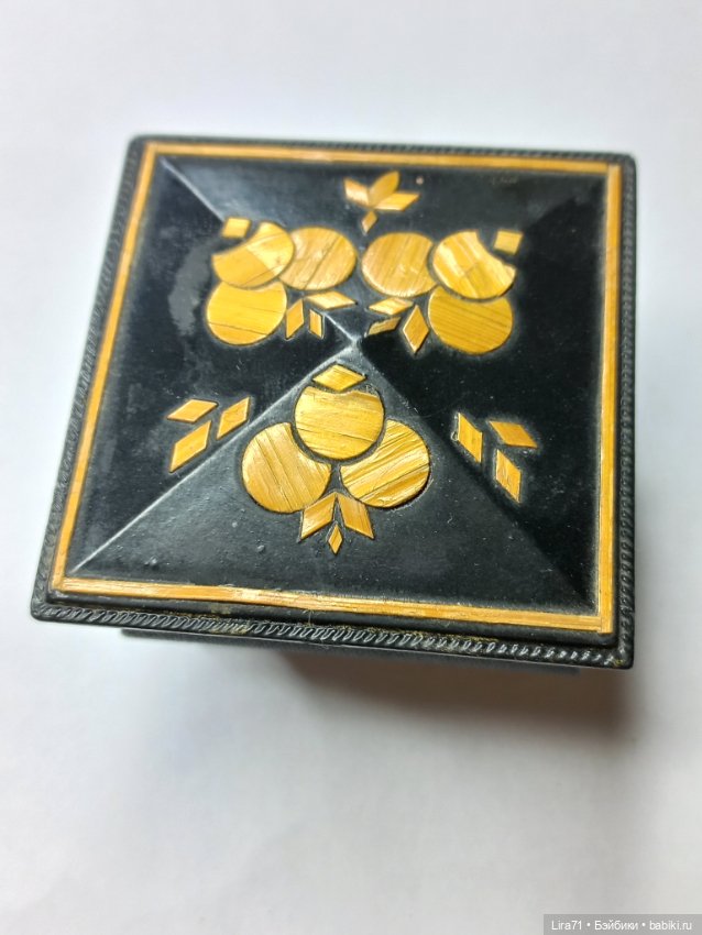 Шкатулочка маленькая ажурная