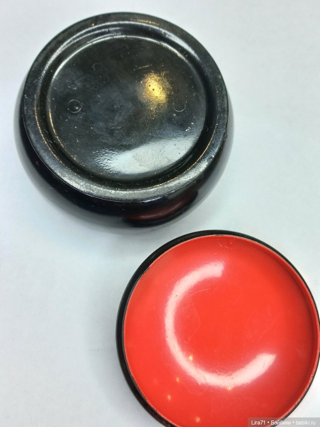 Шкатулочка винтажная лаковая из металла (фото 7)