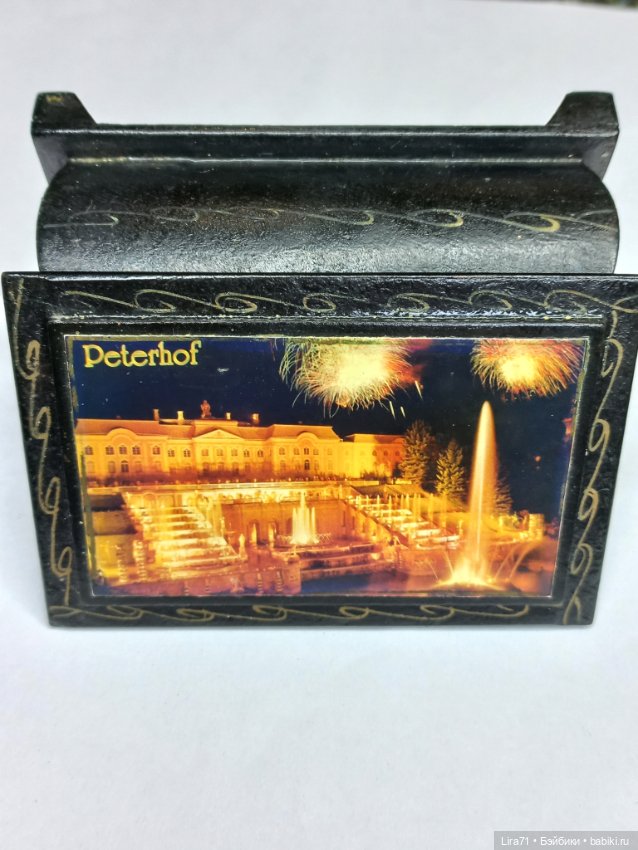 Мини шкатулочка деревянная лаковая (фото 5)