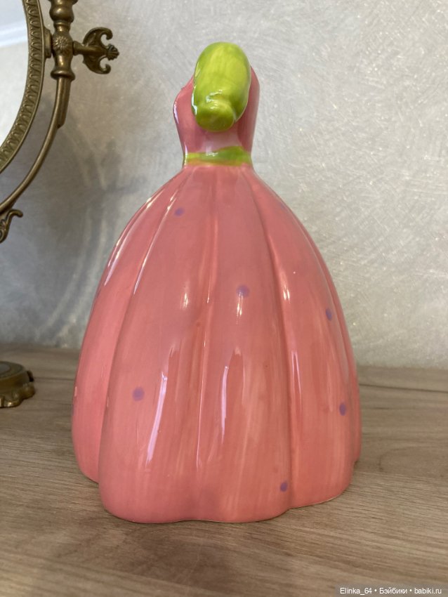 Фарфоровое вазочка платье (фото 4)