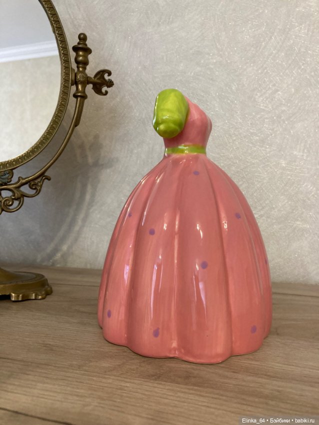 Фарфоровое вазочка платье (фото 6)