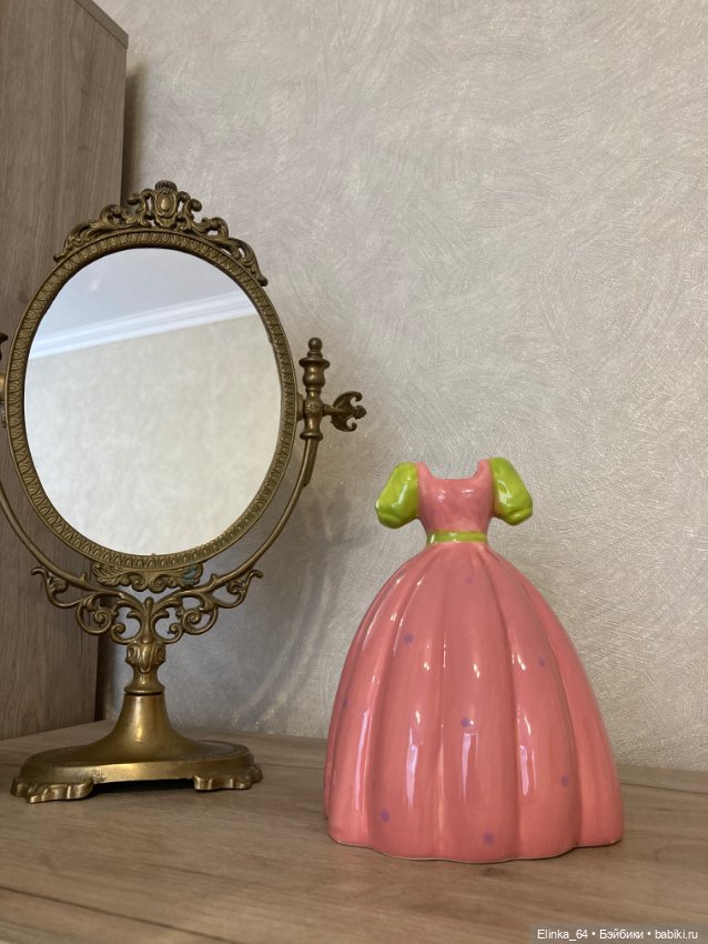 Фарфоровое вазочка платье (фото 2)