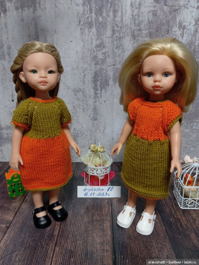 Платья для Паолок — Одежда для кукол