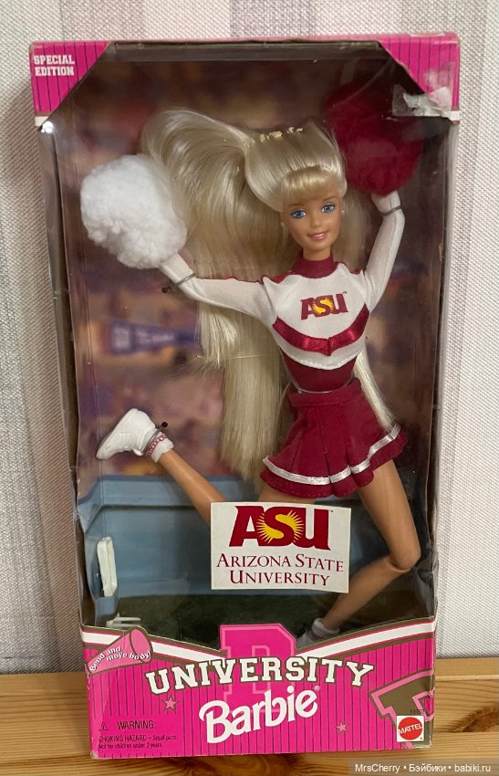 Девочка чирлидер / Arizona State University Barbie Cheerleader