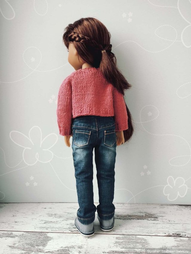 Одежда для кукол Ruby Red Руби Ред 37 см, кофточка коралловая