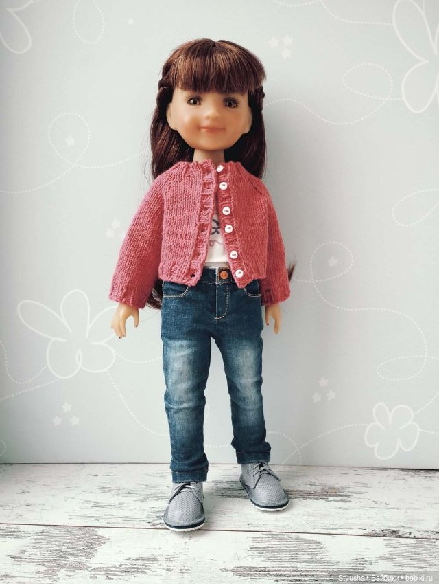 Одежда для кукол Ruby Red Руби Ред 37 см, кофточка коралловая (фото 10)