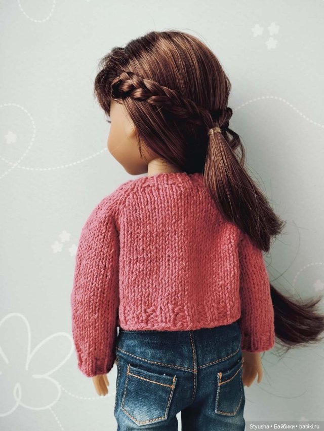 Одежда для кукол Ruby Red Руби Ред 37 см, кофточка коралловая (фото 6)