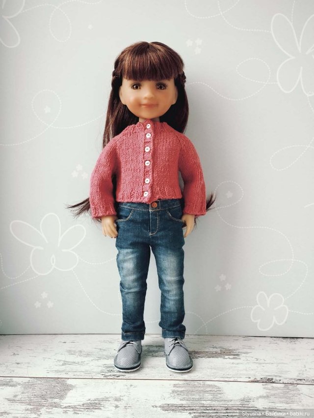 Одежда для кукол Ruby Red Руби Ред 37 см, кофточка коралловая (фото 9)