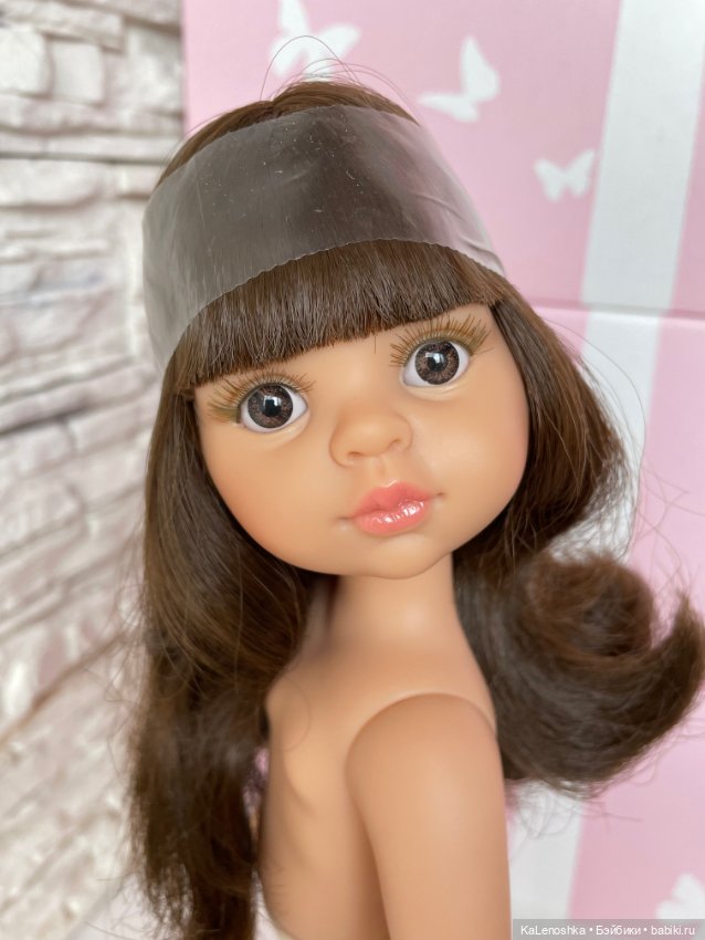 Кэрол с челкой шатенка, с карими глазами, Паола Рейна(Paola Reina), нюд (фото 8)